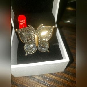 James Avery  two tone ring.